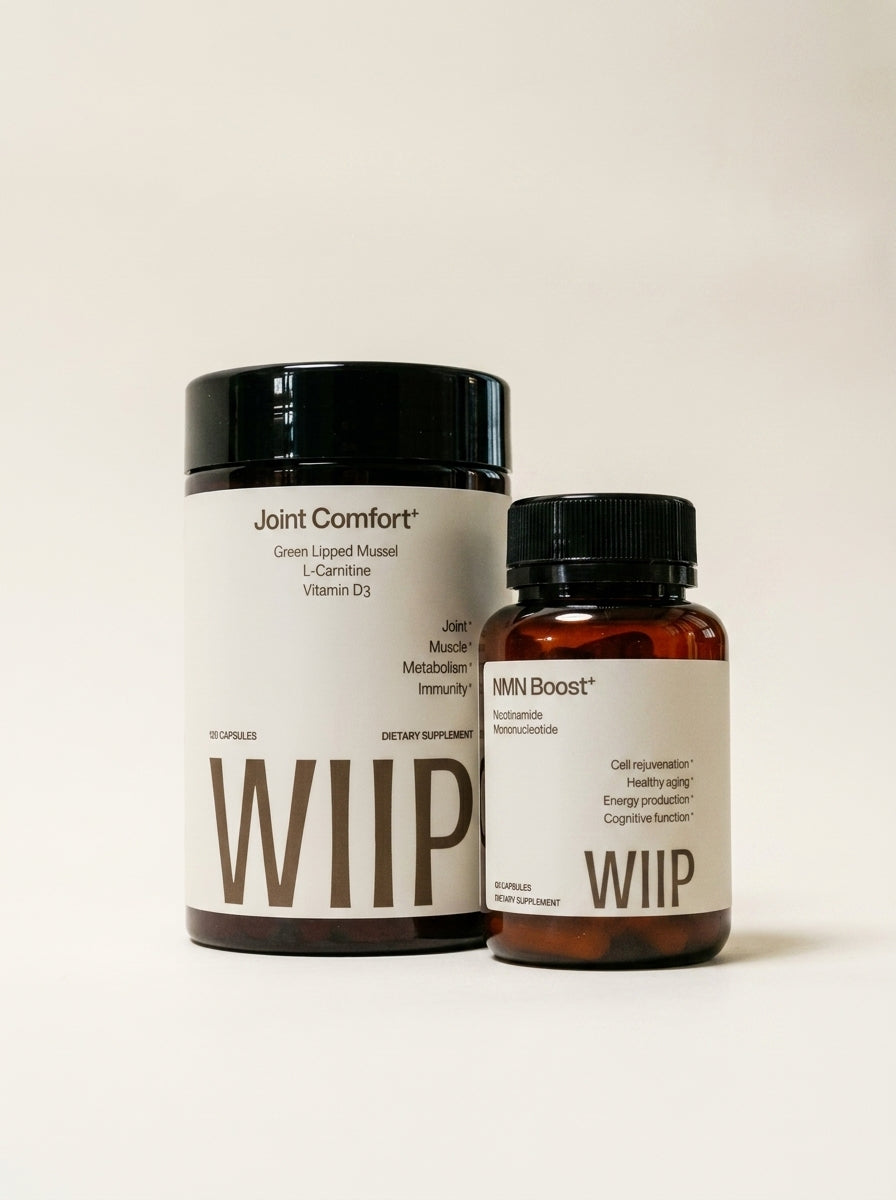 WIIP Duo Bundle: NMN Boost + Joint Comfort