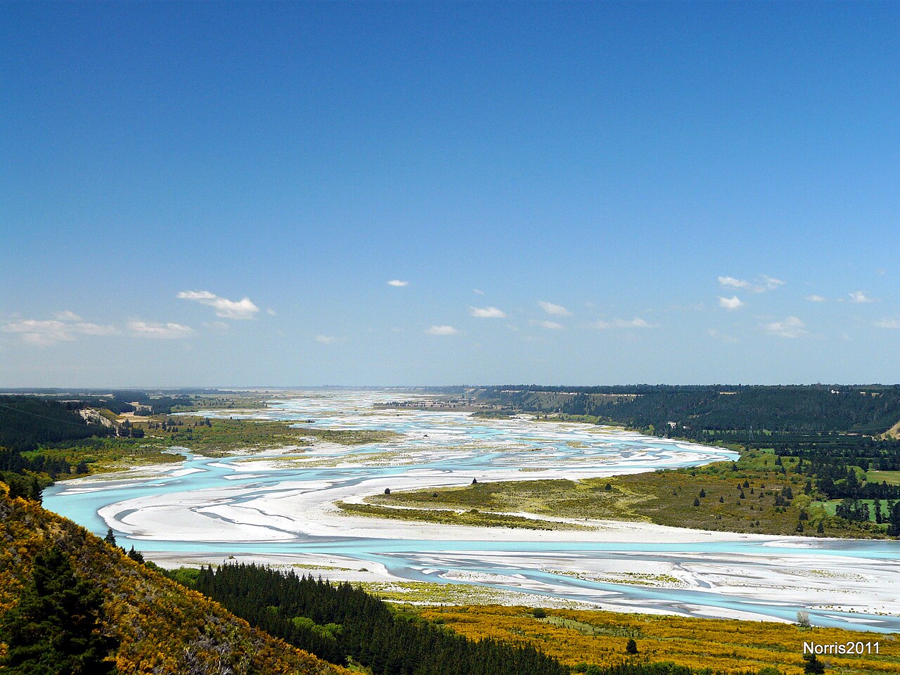 New Zealand coastal landscape — Waitaki source of WIIP Green Lipped Mussel